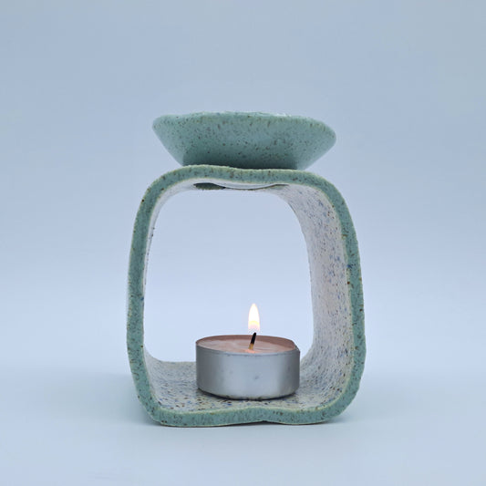 Cota - Quemador de aceites esenciales de cerámica esmaltada