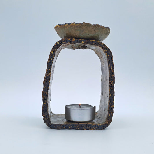 quemador de cerámica artesanal